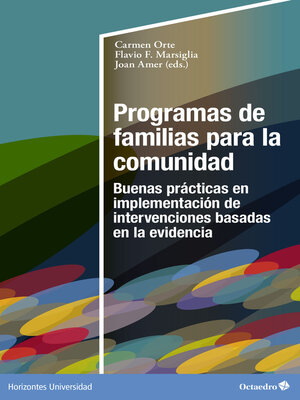 cover image of Programas de familias para la comunidad